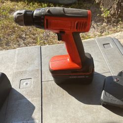 Black & Decker Cordless Drill with charger $20