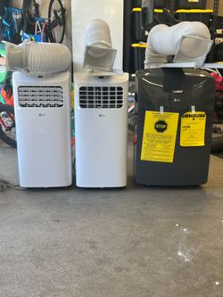 LG Portable A/C Units x3