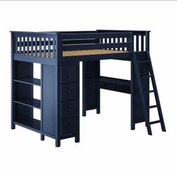 Loft Bed With full Size Mattress