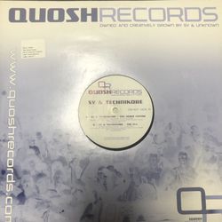 Quosh records 107 the nerve centre & the fly UK HARDCORE VINYL