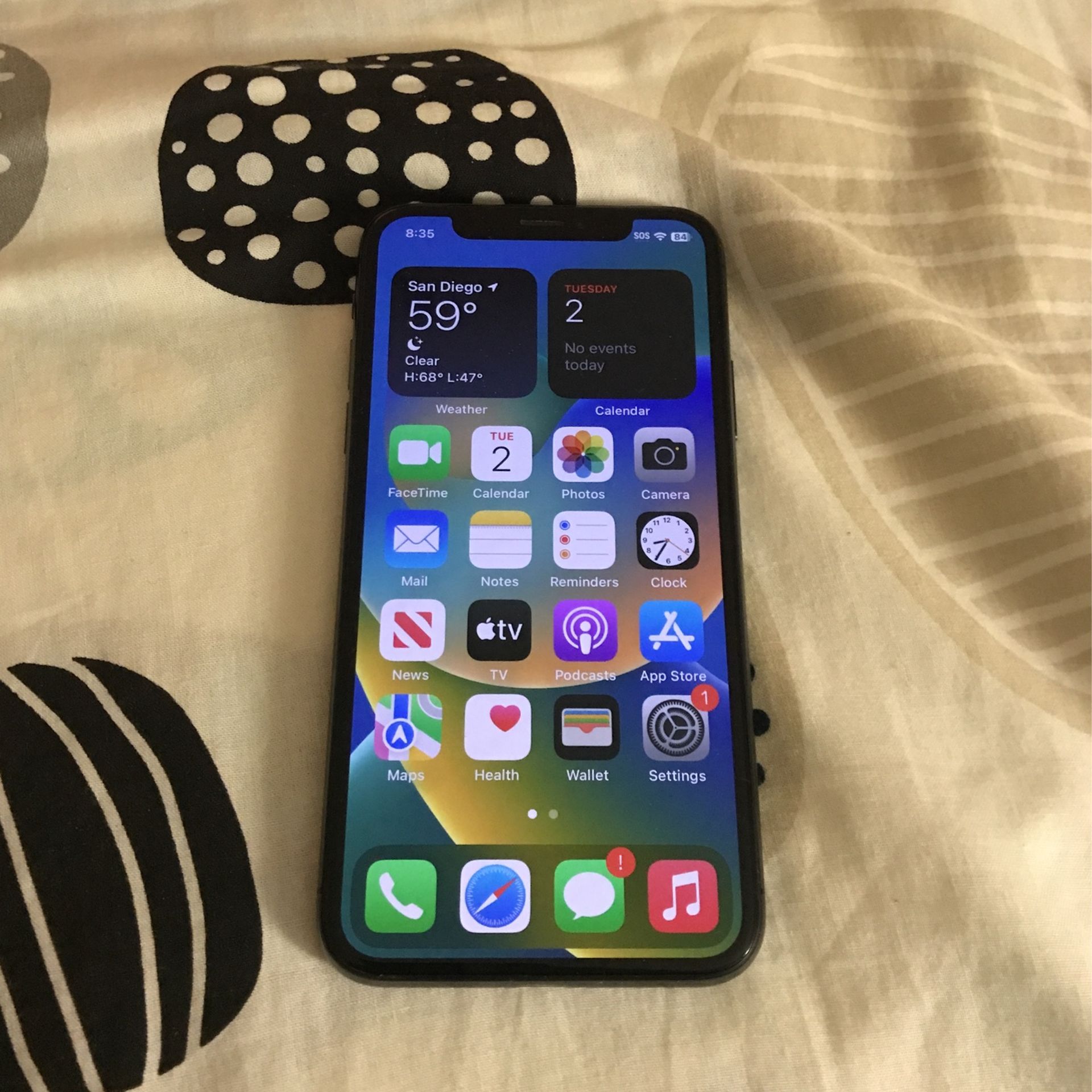 Apple iPhone X 256GB unlocked