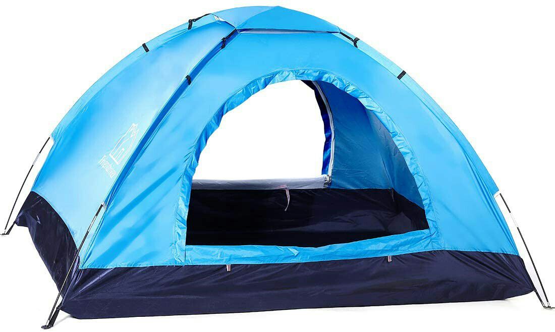 4-Person Camping Tent with Storage Bag