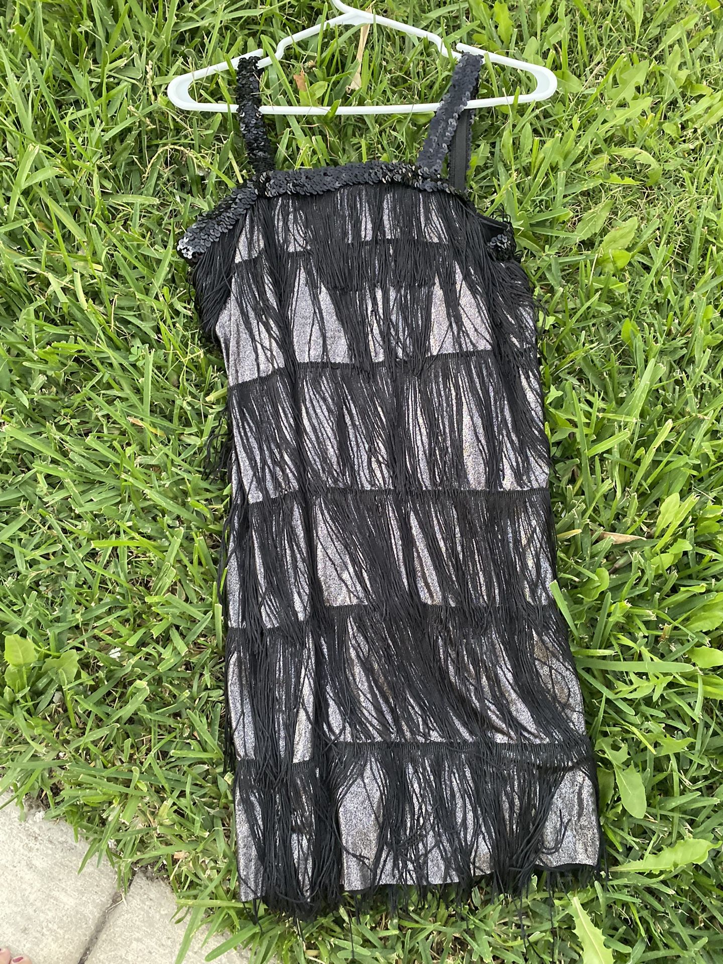 Halloween Costume Fringe Dress