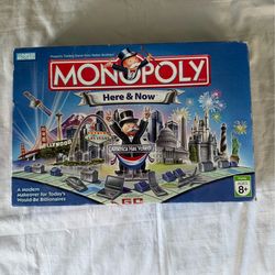 MONOPOLY GAME HERE & NOW EDITION