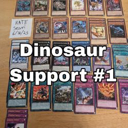 Yu-Gi-Oh Dinosaur Support #1