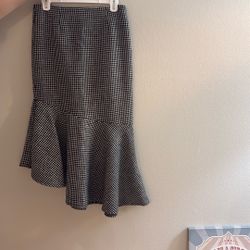 Long Winter Black Skirt (from Korea)