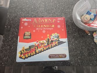 Christmas Train Building Kit For Countdown 24 Days