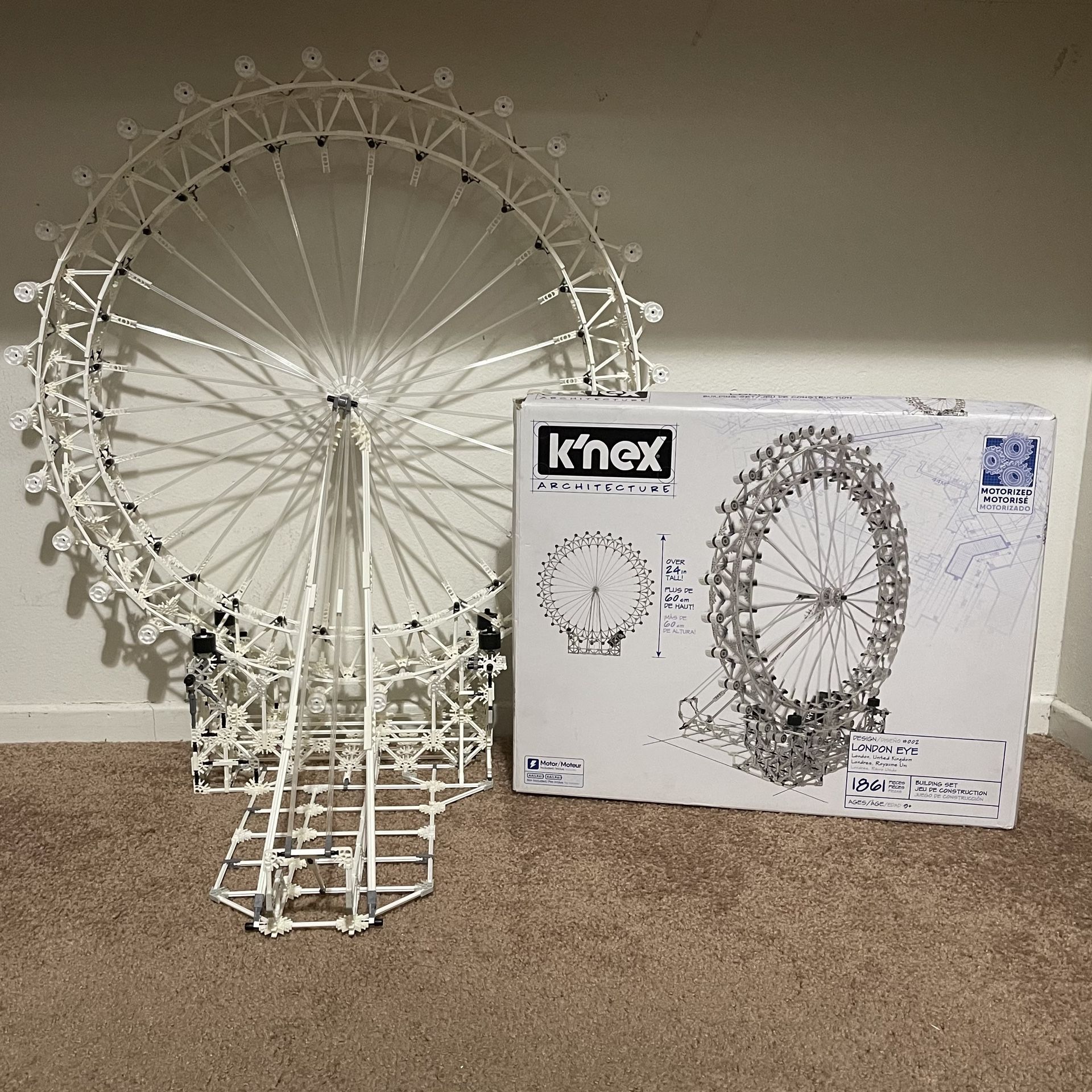 K’NEX ARCHITECTURE || LONDON EYE