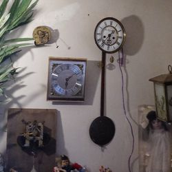 Inside Of Grandfather Clock