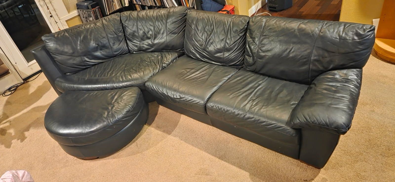 Leather Couch, Good Condition