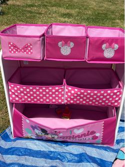 Minnie Mouse toy organizer