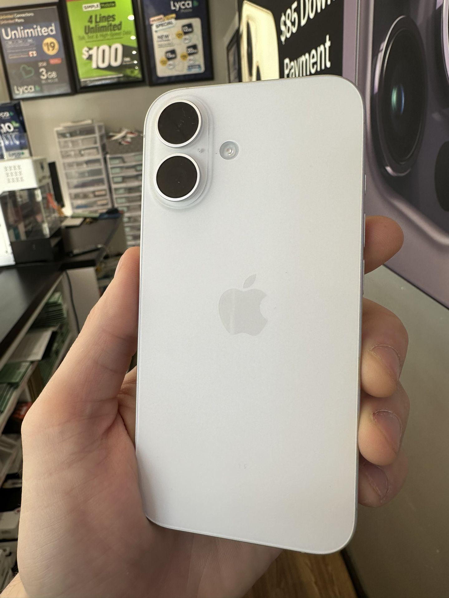 Unlocked iPhone 16+ 128GB White
