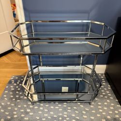 Mirrored Bar Cart