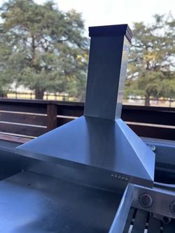 Stainless steel vent-a-hood