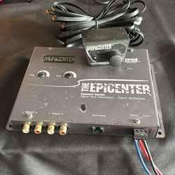 Audio control epicenter