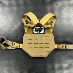 Compact Bulletproof Vest + Steel Plates Level III+ | Armored Republic