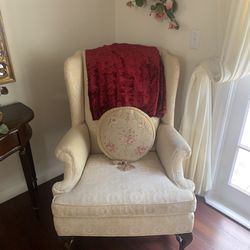 Set of Ethan Allen Wingback Chairs