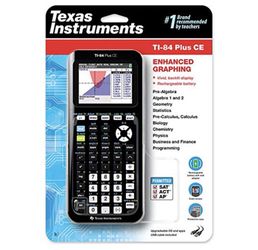 Ti-84 Plus Ce New Black