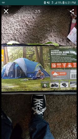 Have air boat tubing and tents 10 man and 4 man brand new