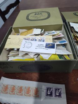 Large Lot of Used US Postage Stamps