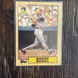 Barry Bonds Rookie Card
