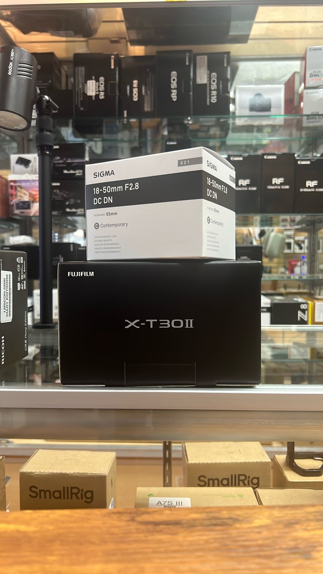 Fujifilm X-T30II With Sigma 18-50mm F2.8