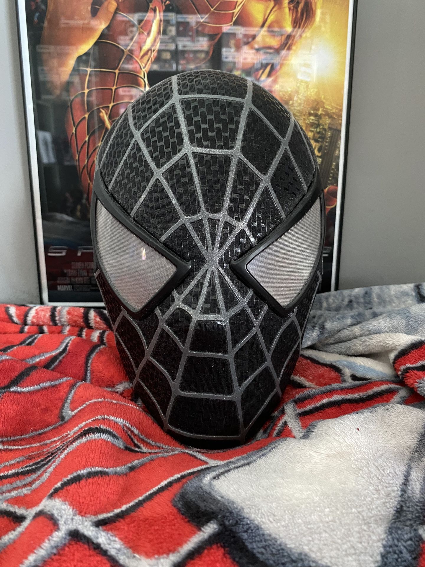 Spider-Man Black Suit Replica Mask