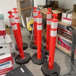 Traffic Post Cones Heavy Duty 