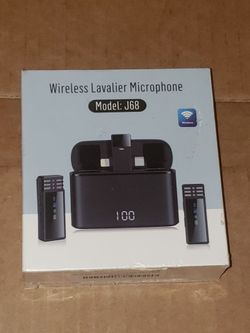 Wireless Lavalier Microphone Model J68
