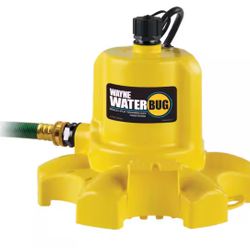  Wayne 1/6 HP WaterBUG Submersible Utility Pump with Multi-Flo Technology=X3-467