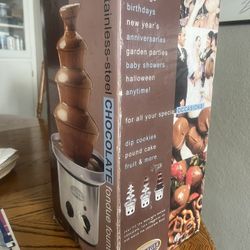Stainless-Steel Chocolate Fondue Fountain