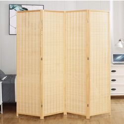 Room Divider - Natural Bamboo