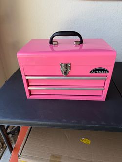 BNIB Pink Tool Box