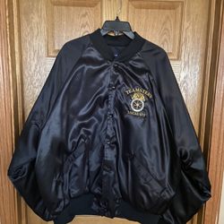 Teamster Coat,T-shirt, Stocking Cap ,wristwatch 