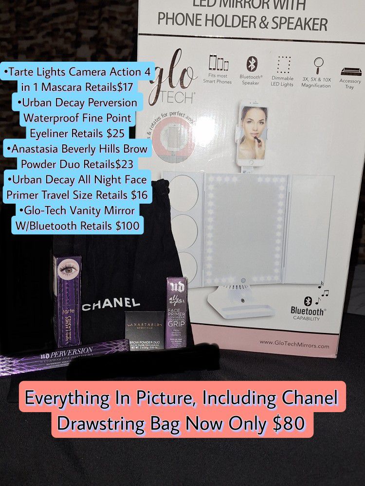 Brand  New Vanity And Makeup Gift Pack 