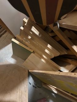Scrap wood lot