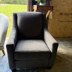 back chair. So comfy. Non smoking home. W