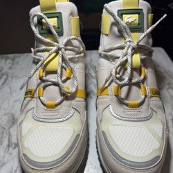 Men’s Run Breaker Textile And Leather Lacoste (Size 9)