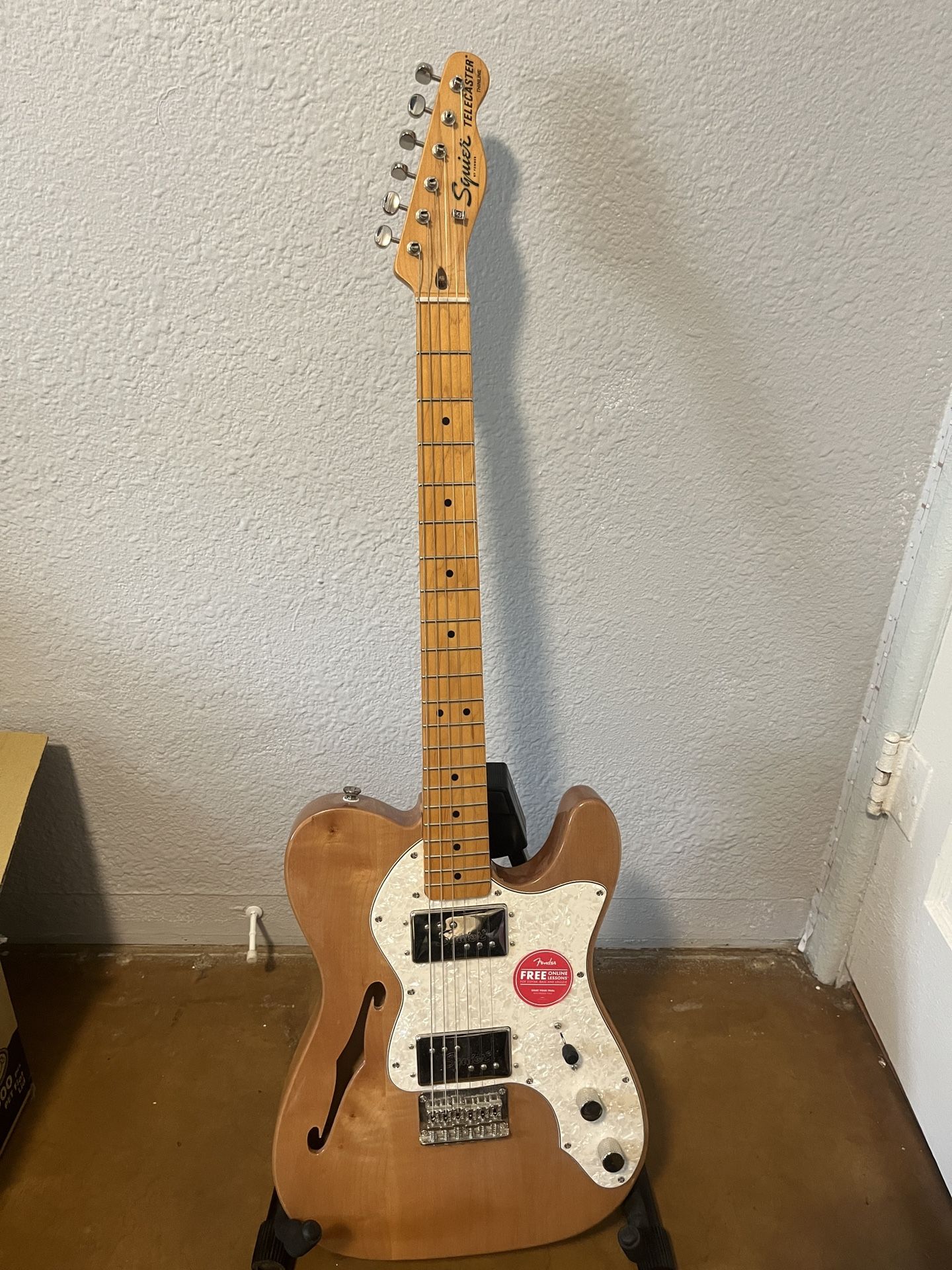 Fender Squire Telecaster Thinline Electric-Acoustic Guitar