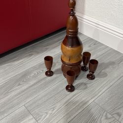 Botellas De Madera 