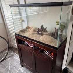 29 Gal Tank w/ Stand and Storage