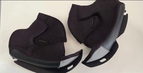 Bell Moto SRT-Modular Cheek Pads Black 30mm