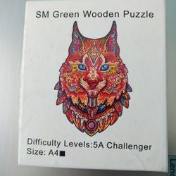 Puzzle, wooden, Apex 12x6