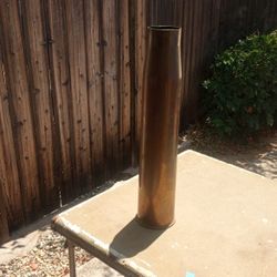 Vintage Empty Copper Gun Shell