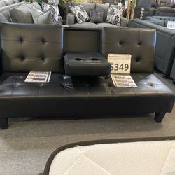 Brand New Black Futon