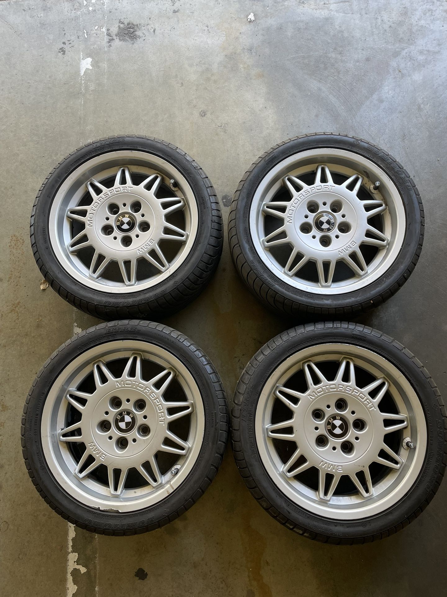 BMW E36 M3 Motorsport Wheels 17x7.5