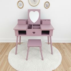 Child’s Vanity + Stool