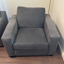 Room & Board Metro Chair in Desmond Charcoal