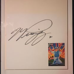 Framed - MIKE PIAZZA'S - Autograph