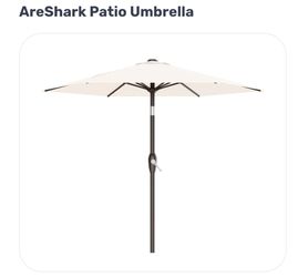 7.5 foot patio umbrella- brand new